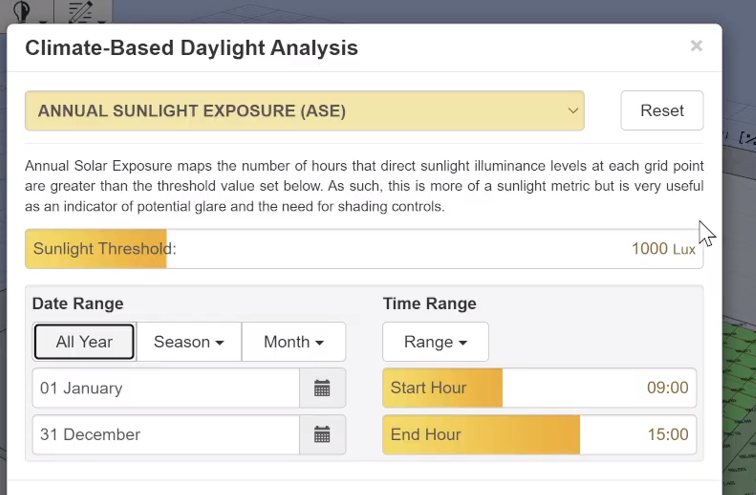 Annual Sunlight Exposure